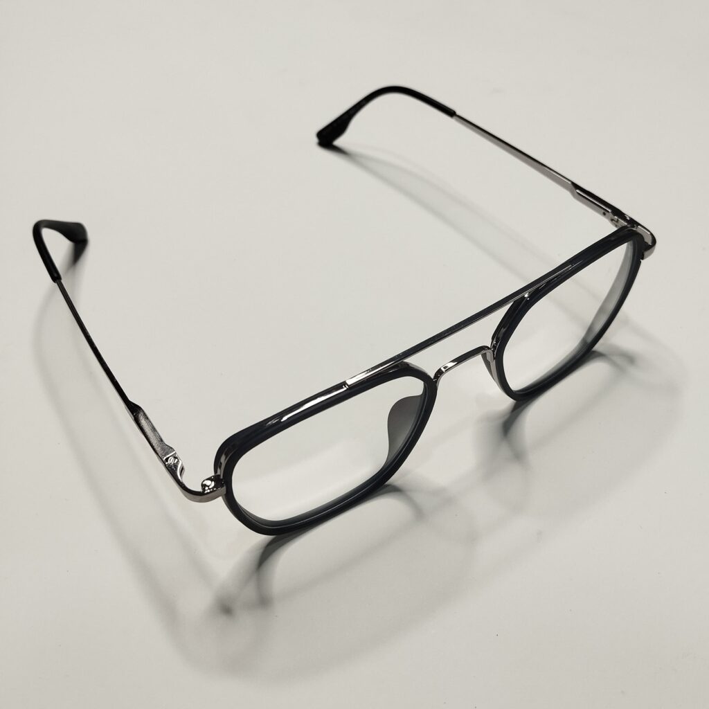 New Luxurious Oval shape Dubble bridge Side Spring premium Eyeglasses ...