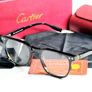 New Cartier Round Shape Sheet Eyeware Unisex