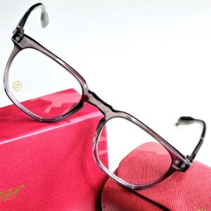 New Cartier Round Shape Sheet Eyeware Unisex