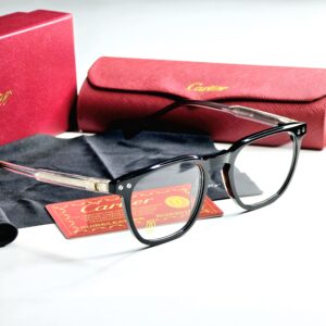 New Cartier Round Shape Sheet Eyeware Unisex